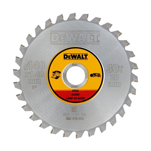 Dewalt Lame Circolari Taglio Acciaio - Diam. 140 X 20 30, Dt1923-Qz