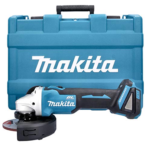 Makita Dga504Zj - Smerigliatrice Angolare A Batteria, Colore: Blu