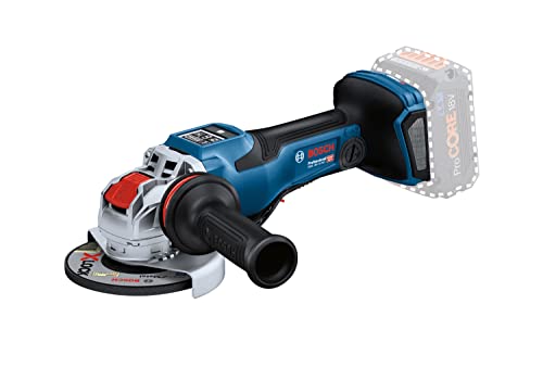 Bosch Professional Biturbo Smerigliatrice Angolare A Batteria X-Lock Gwx 18V-15 Psc (Potenza Equivalente A Quella A Filo Da 1.500 W, Senza Batterie E