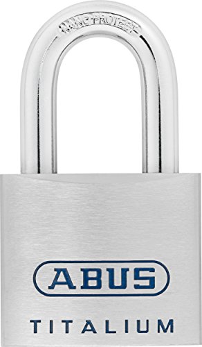 Abus Lucchetto Titalium 96Ti/50 - Corpo Della Serratura Leggero In Solido Alluminio Speciale - Serratura Del Basamento Con Chiave Reversibile - Abus -