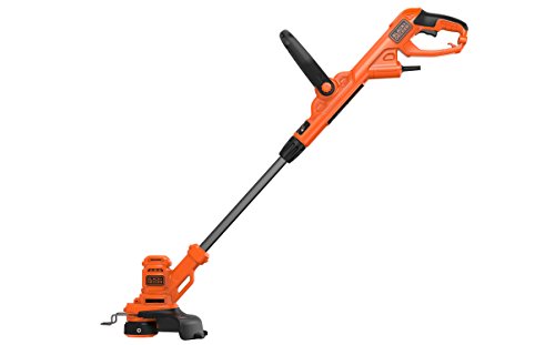 Black & Decker Tagliabordi 450 W, Ampiezza Taglio 25 Cm, Alimentazione Filo Automatica, Filo Singolo 1.5 Mm - Besta525-Qs