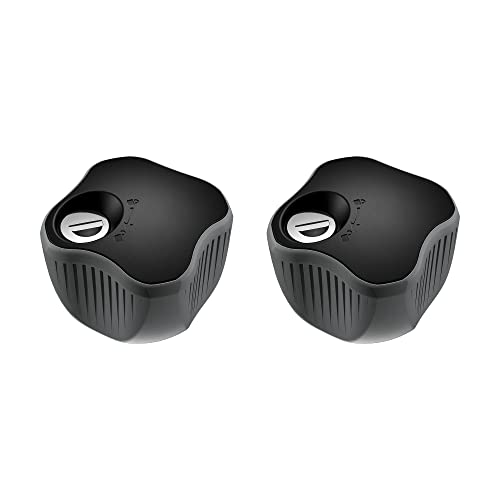Thule Lockable Knob Antifurto Pomello Black 2-Pack