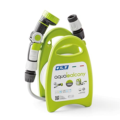 Pflanzen Kölle Aqua Balcony - Avvolgitubo Con Tubo Da 10 M, Colore: Lime