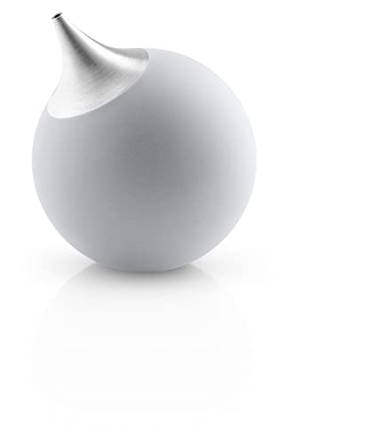 Eva Solo | Dispenser Di Sapone | Design Danese | Silicone, Acciaio Inossidabile E Nylon | Grigio Marmo