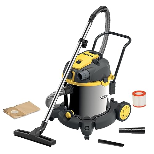 Stanley Aspiratore Solidi E Liquidi Sxvc50Xtde Con Presa Elettroutensili (1600 W, 50 L)