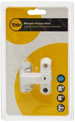 Yale Locks 8K103 - Fermo In Pvc Per Finestra, Colore: Bianco