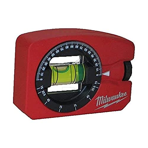 Milwaukee 4932459597 Livella Ad Acqua Pocket 360° Magnetico, Red