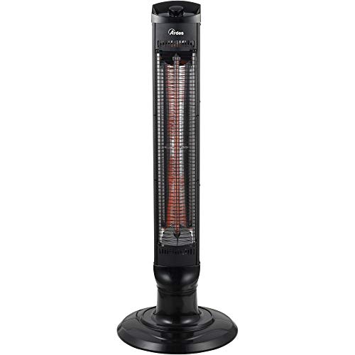 Ardes - Ar4B03 Stufa In Fibra Di Carbonio Oscillante - Stufa A Carbonio Basso Consumo 1 Lampada A 2 Potenze - Stufa Alogena Con Struttura In Metallo -