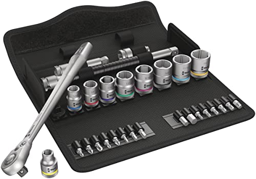 Wera 8100 Sb 11 Juego De Carraca Zyklop Metal