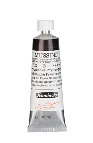Schmincke Mussini Oils Schmincke Paynes Grey 35Ml Tube Series 3