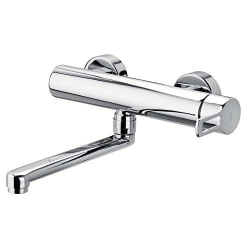 Miscelatore Cucina Lavello A Muro Paffoni Rin161 Cr
