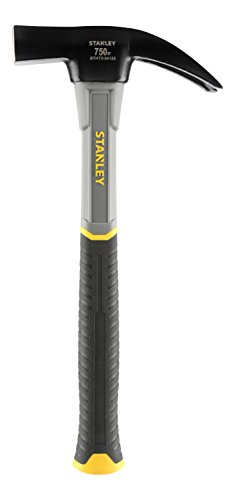 Stanley Stht0-54123 Martillo Sacaclavos Grafito Encofrador 750G, Nero