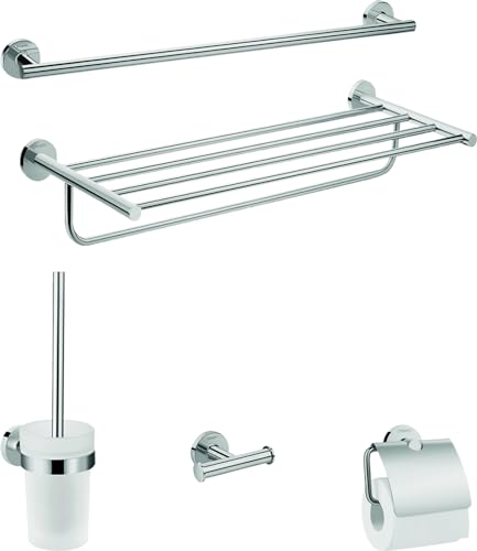 Hansgrohe - Porta Carta Igienica Universale “Logis”, Cromato, 41728000
