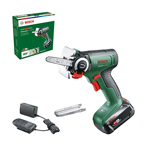 Bosch Home And Garden Microsega A Batteria Nanoblade Universalcut 18V-65, 1 Batteria, (Rapido Taglio Mano Libera In Legno E Plastica; Profondità Di Ma