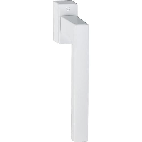 Hoppe 10790093 Toulon Secustik Maniglia Parallela Scorrevole/Inclinabile, Alluminio Bianco, Weiß