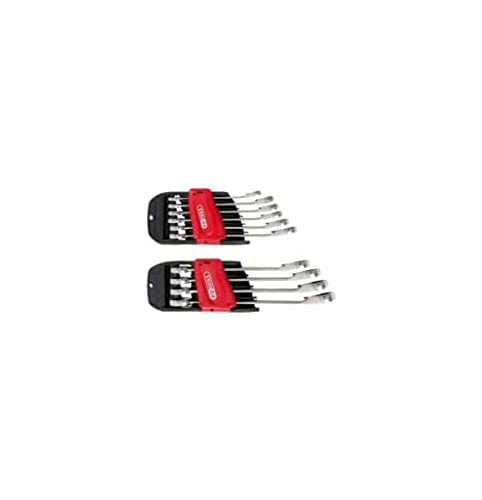 Ks Tools - 503.4620 - Serie Chiavi Combinate 10 Pezzi - Set Chiavi A Cricchetto 8-19 Mm