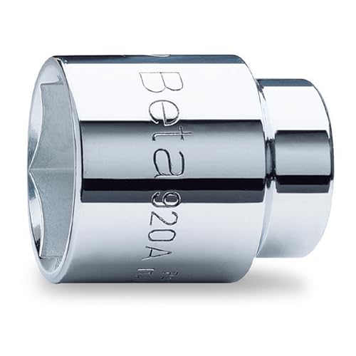 Beta 920A 29 Chiavi A Bussola Con Attacco Quadro Femmina 1/2" Bocca Esagonale, Cromate