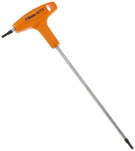 Beta 97Ttx 08 Chiavi Maschio Piegate Con Impugnatura Per Viti Con Impronta Torx® Cromate