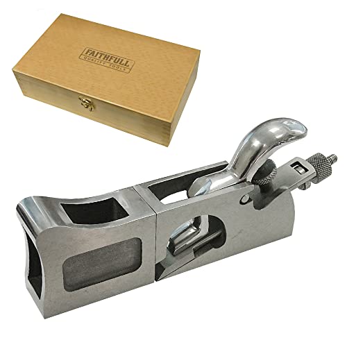 Faithfull - Pialla Di Correzione Shoulder Bullnose In Scatola Di Legno.