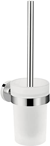 Hansgrohe Logis Universal Spazzola Wc Con Contenitore A Parete, Cromo, 41722000