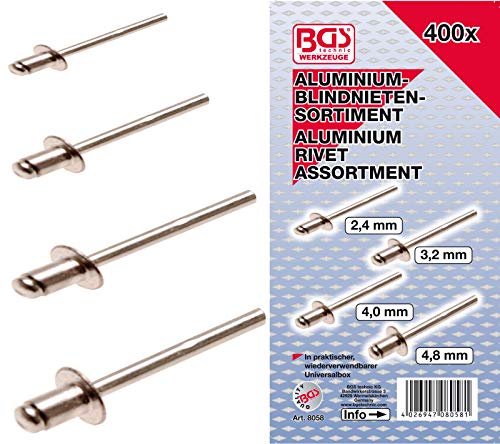 Bgs Technic Pro+ - Set 400 Rivetti