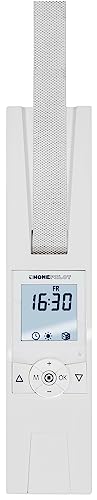 Homepilot Avvolgitore Elettrico Rollotron Premium Power Per Tapparelle Fino 60 Kg (Circa 10 M²), Per Cinghia Da 23 Mm, Programma Giornaliero/Settimana