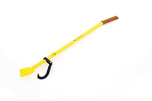 Ochsenkopf 1592505 - Sollevatore Per Abbattimento, Forma Ergonomica, Profilo In Acciaio Robusto, Manico In Sughero Antiscivolo, 1,3 M, 3,6 Kg, 125 X 1