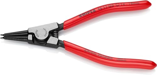 Knipex Pinza Per Anelli Di Sicurezza Per Anelli Di Presa Su Alberi Bonderizzata Nera, Rivestiti In Resina Sintetica 140 Mm 46 11 G3