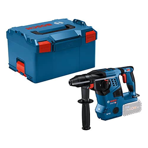 Bosch Professional 18V System Martello Perforatore A Batteria Gbh 18V-28 C (Con Sds Plus, Potenza Del Colpo Di 3,3 Joule, Vibration Control, Kickback