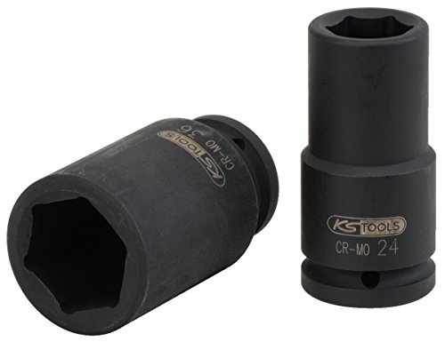Ks Tools 515.1417 3/4" Bussola Esagonale P.Avvitatori Ad Impulsi,Lunga,17Mm