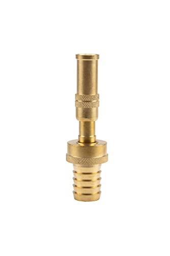 Gardena Atomizzatore Comfort In Ottone: Atomizzatore Da Giardino In Metallo Per Collegamento A Tubi Da 19 Mm (3/4 Pollice), Getto D'Acqua Regolabile E