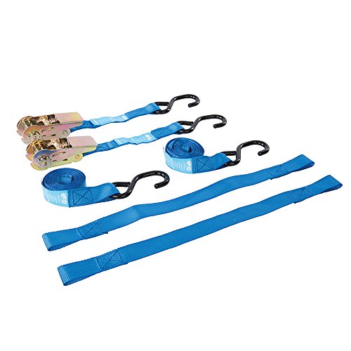 Silverline 285155 350 – 700 Kg Capacità Moto Set Di Fissaggio