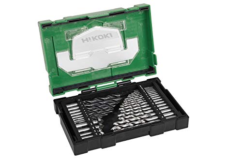 Hikoki 40030031 Hss Per Trapano Svasatura E Set Di 40030031 29 Pezzi (Box Iii), 10 W, 240 V