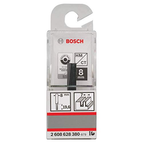 Bosch Professional Fresa Standard Ranurar 2 Filos:8X7X20Mm