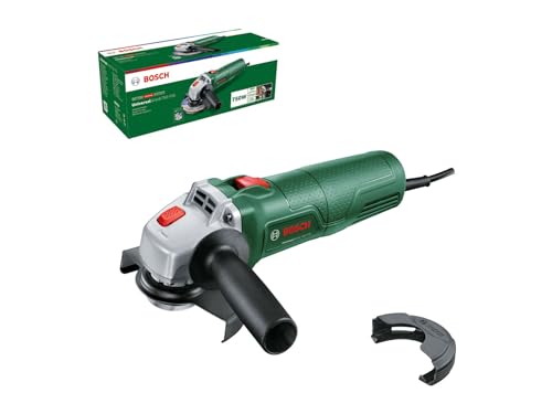 Bosch Home And Garden Minismerigliatrice Angolare Universalgrind 750-115, 750 W, Per Smerigliatura, Taglio, Spazzolatura E Levigatura, In Confezione D