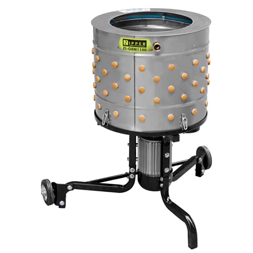 Zipper - Piumatrice Rotativa A Pollame 230 V 1100 W - Zi-Grm1100 - Zipper