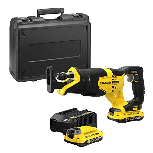 Stanley Fatmax Sfmcs310D2K-Qw Sega Universale Brushless V20 A Batteria 18V, 2.0Ah