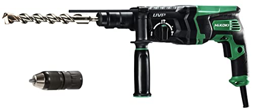 Hikoki Dh28Pmy2Wsz - Martillo Ligero Combinado Sds-Plus 3 Posiciones 850W 3.0J 1100 Rpm 4300 Imp Hasta 28 Mm Hormigón Con Maletín Dh28Pmy2Z