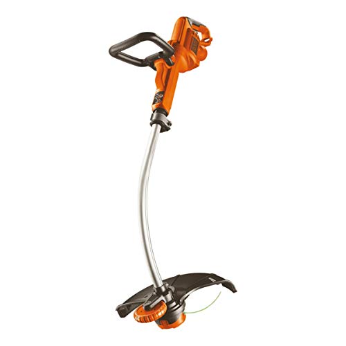 Black & Decker Tagliabordi 700 W, Ampiezza Taglio 33 Cm, Alimentazione Filo Afs Single 2 Mm, Funz Bordatura,Rocchetto + 5 Linee Hdl 2.5 Mm - Gl7033-Qs