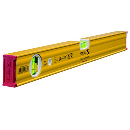 Stabila - Livella A Bolla 80 As, 50 Cm, Giallo