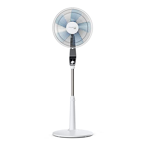 Rowenta Vu5640 Silence Extreme Ventilatore A Piantana, 4 Velocità, Turbo Boost, 70 W, 1 L, Bianco