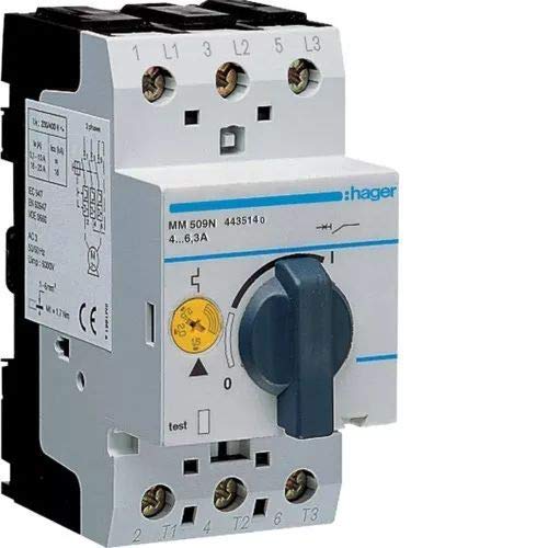 Guardamotor 3P, Regulación 4 A 6.3A