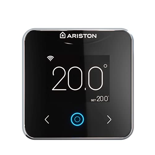 Ariston Termostato Intelligente Wi-Fi Cube S Net Cablato, Nero