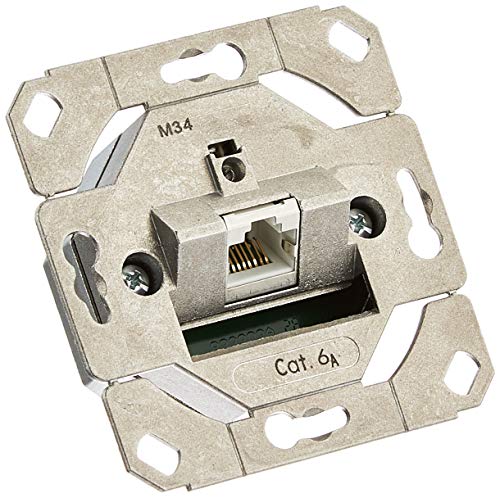 Gira 245100, Scatola Di Allacciamento Rete 1 Modulo Cat.6A Ieee 802.3An