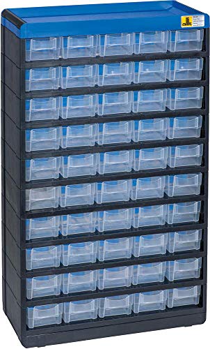 Allit 464660 464660-Caricatore Per Minuteria Varioplus Pro 53/100 (Larghezza X Altezza X Profondità), 300 X 525 X 135 Mm, Nero, Blu, 1 Pezzo, Poliprop