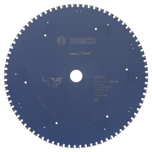 Bosch Accessories 2608643061 - Lama Per Sega Circolare Csb Expert Metal: 305X25.4X80 D-Hltcg, Nero