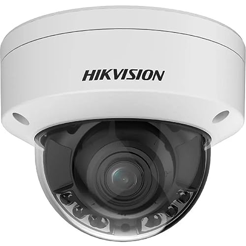 Hikvision Digital Technology Ds-2Cd2787G2Ht-Lizs(2.8-12Mm)(Ef) Überwachungskamera, Smart Hybrid Light Colorvu, 2.8-12Mm, Dome, Ip, 8Mp, Weiß