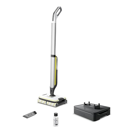 Lavapavimenti Kärcher Fc 7 Cordless, Rimuove Lo Sporco In Una Sola Passata, Pet Friendly, Tecnologia Professionale Con 4 Rulli Controrotanti, Adatta A