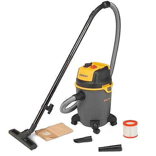 Stanley Aspiratore Solidi E Liquidi Sxvc20Pte Con Presa Elettroutensili (1200 W, 20 L)