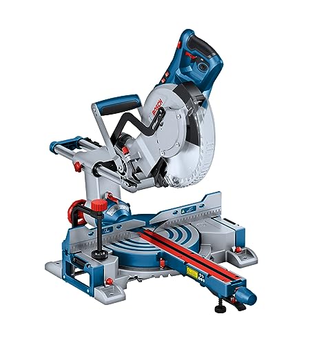 Bosch Professional Troncatrice Radiale A Batteria Gcm 305-254 D (Tagli Fino A 90 X 305 Mm, Incl. 1 Lama Circolare, 2 Supporti Pezzo In Lavorazione, Sa